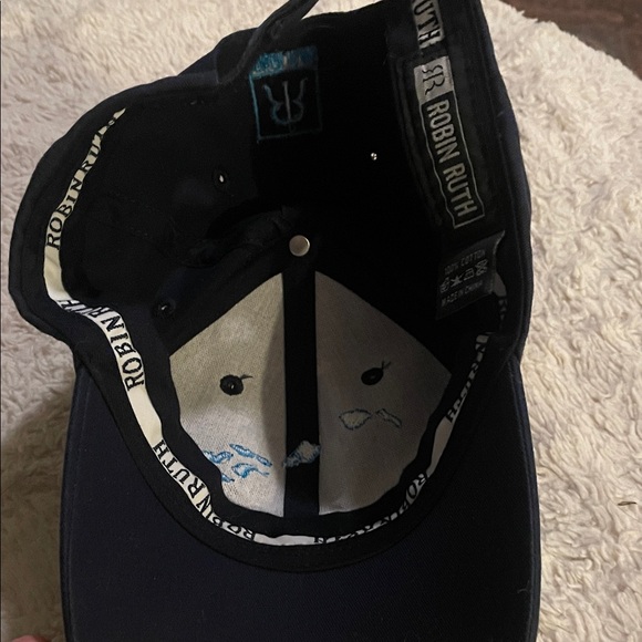 Robin Ruth Navy Blue Hawaii Cap - Picture 6 of 7